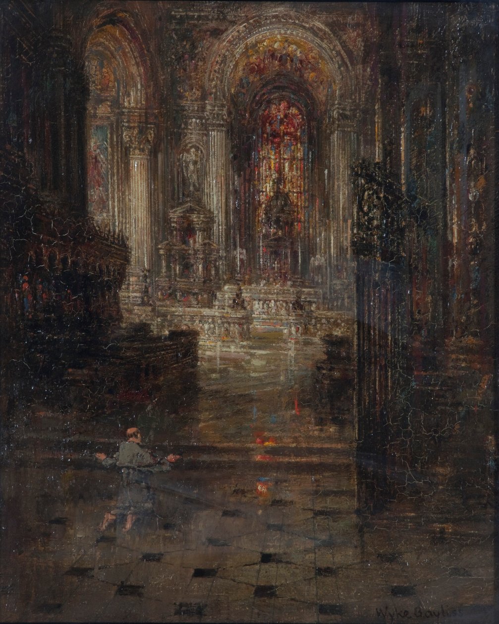 Katedraalin sisustus, 1855-1906 tekijältä Sir Wyke Bayliss