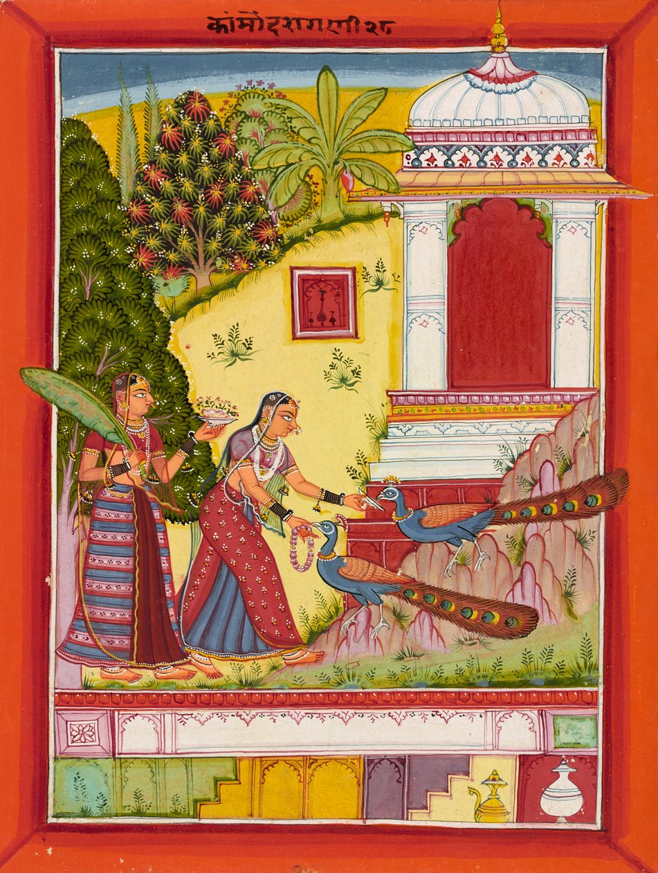 Kommodi Ragini, Ka. 1670-1690. tekijältä Sirohi Master
