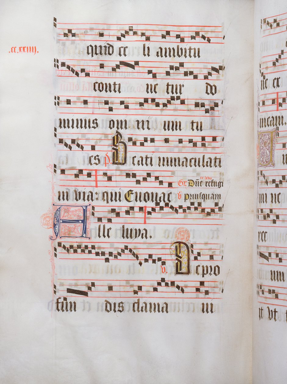 Ms 432 Temporal, Bruggen karmeliittien seurakunnan sisarten käyttämä, kirjoittanut sisar Margarita Bruynewe, 1505 tekijältä Sister Cornelia Wulfekkercke