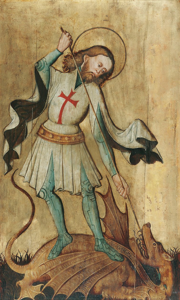 St. George surmaamassa lohikäärmeen tekijältä Slowakischer Maler