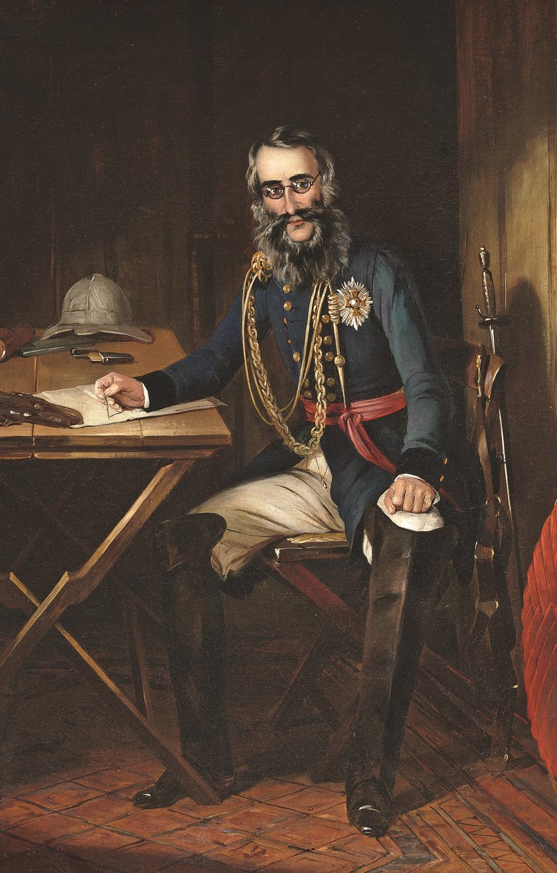 Portretul generalului Sir Charles Napier (1782-1853) (ulei pe pânză) finlandez tekijältä Smart Smart