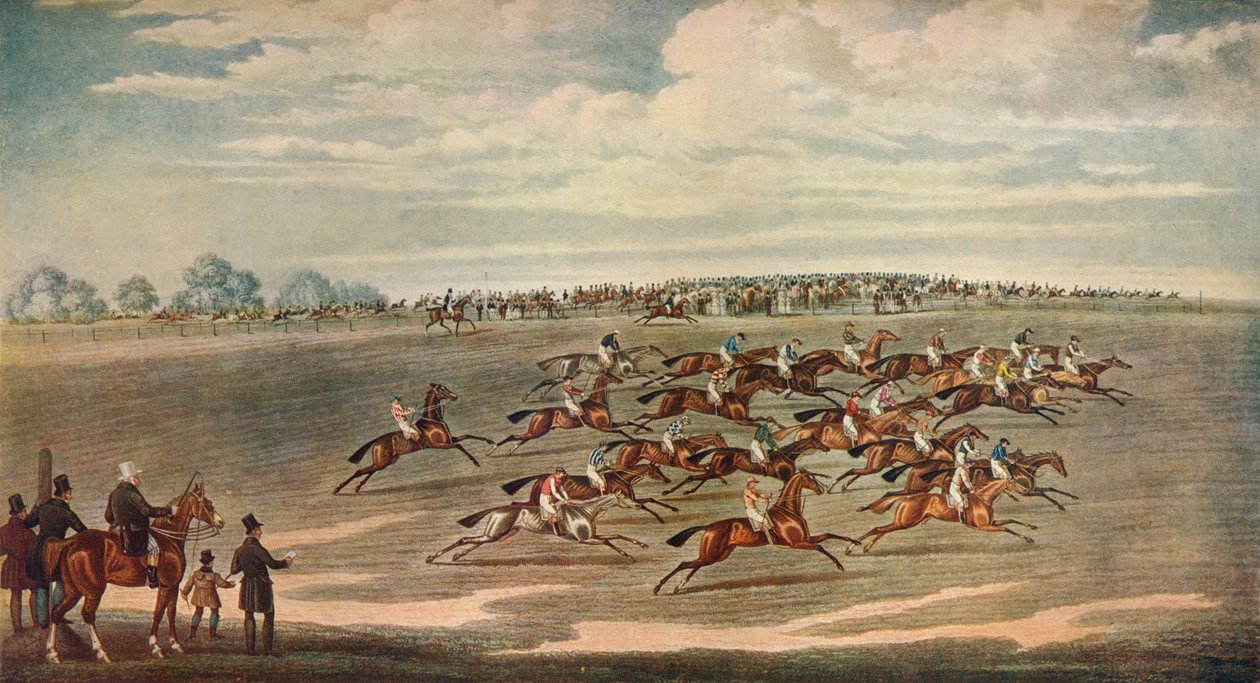 "Epsom Races", 1800-luku tekijältä Smart and Hunt