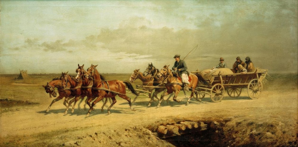 Siebenspänner Debrecenissä tekijältä Alexander von Wagner