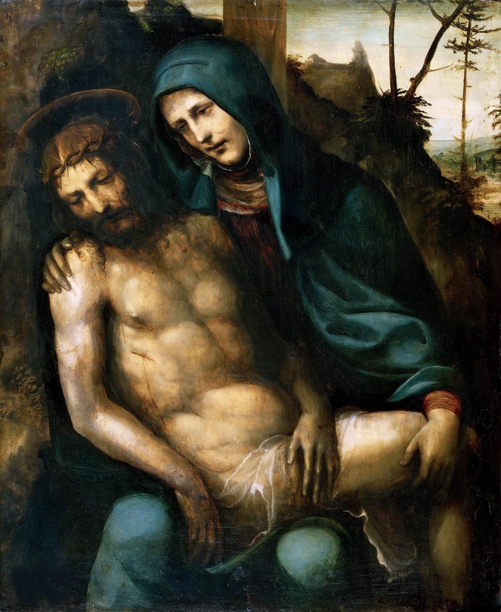 Pietà, noin 1521. tekijältä Sodoma