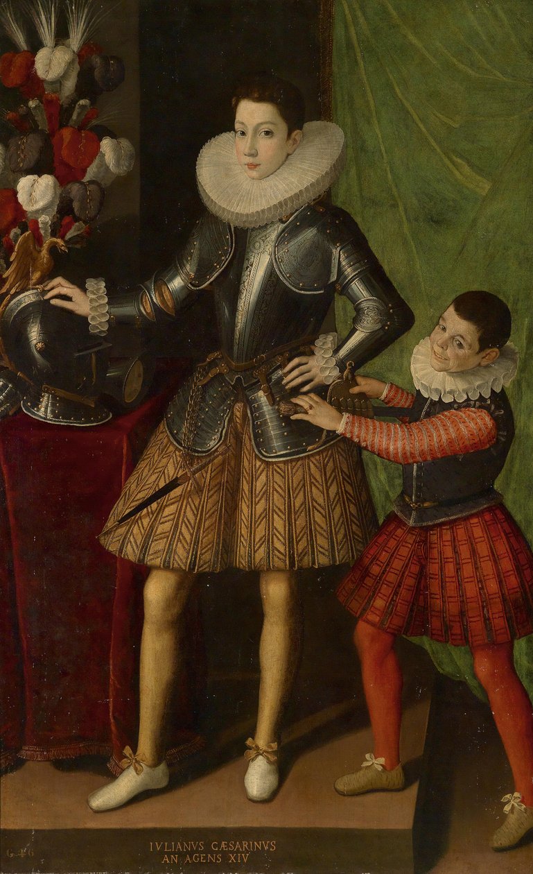 Giuliano Cesarini nuorempi 1466-1510, 14-vuotias, noin 1586 tekijältä Sofonisba Anguissola