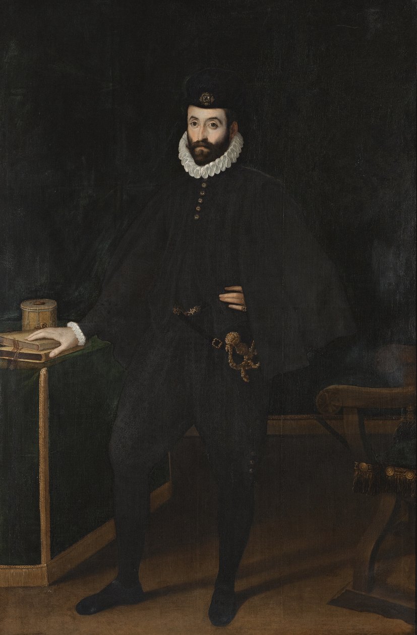 Toscanan suurherttua Francesco I de Medicin muotokuva 1541-1587 tekijältä Sofonisba Anguissola