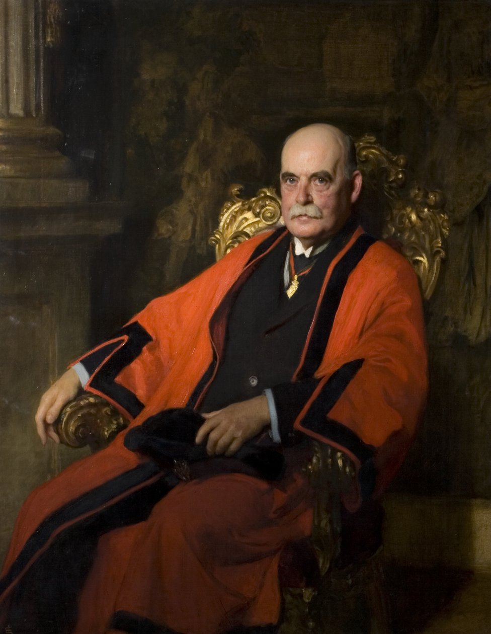 Alderman eversti Sir William Fitzthomas Wyley tekijältä Solomon Joseph Solomon