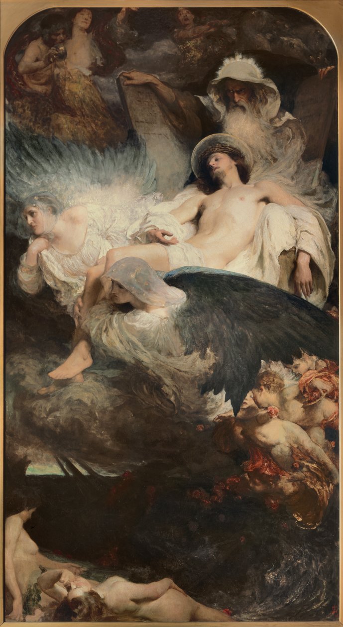 Allegoria, 1904 tekijältä Solomon Joseph Solomon