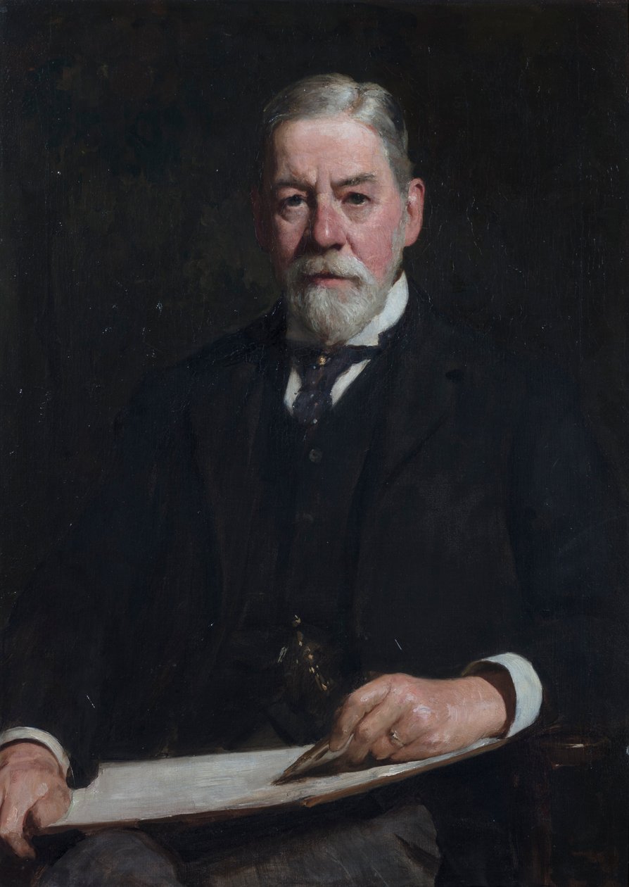 Sir Thomas Graham Jacksonin muotokuva, n. 1896 tekijältä Solomon Joseph Solomon
