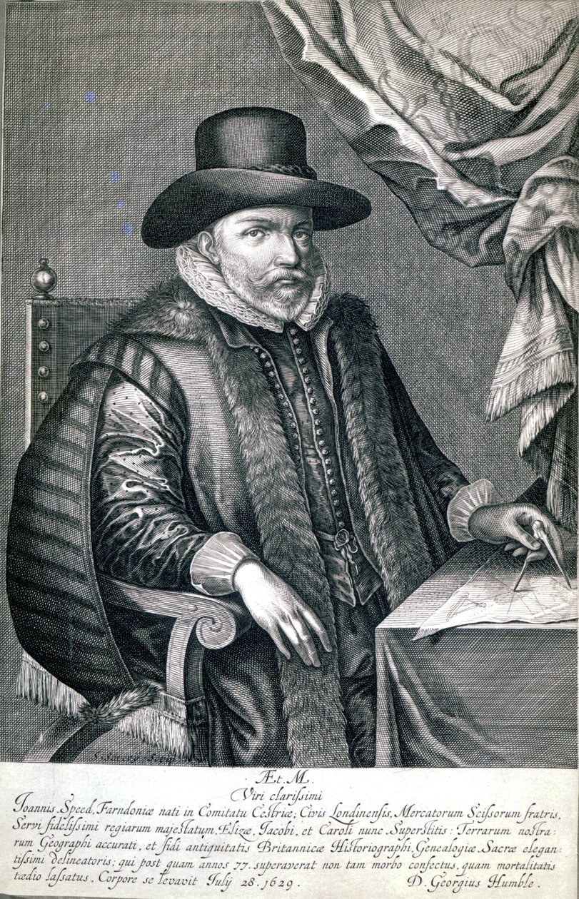 John Speed, julkaissut George Humble, 1632 tekijältä Solomon Savery