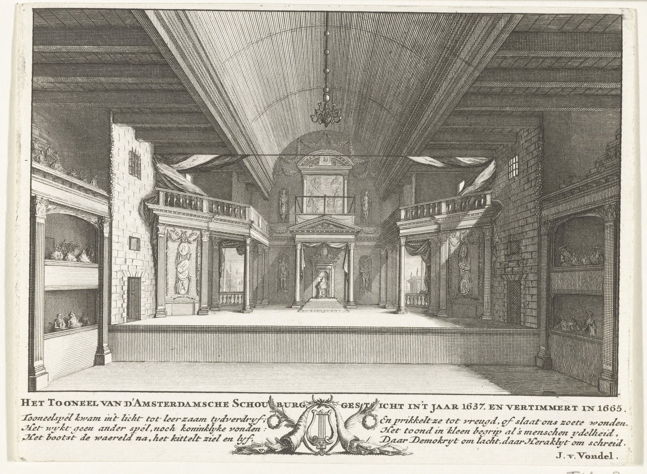Jacob van Campenin teatteri, 1658 tekijältä Solomon Savery