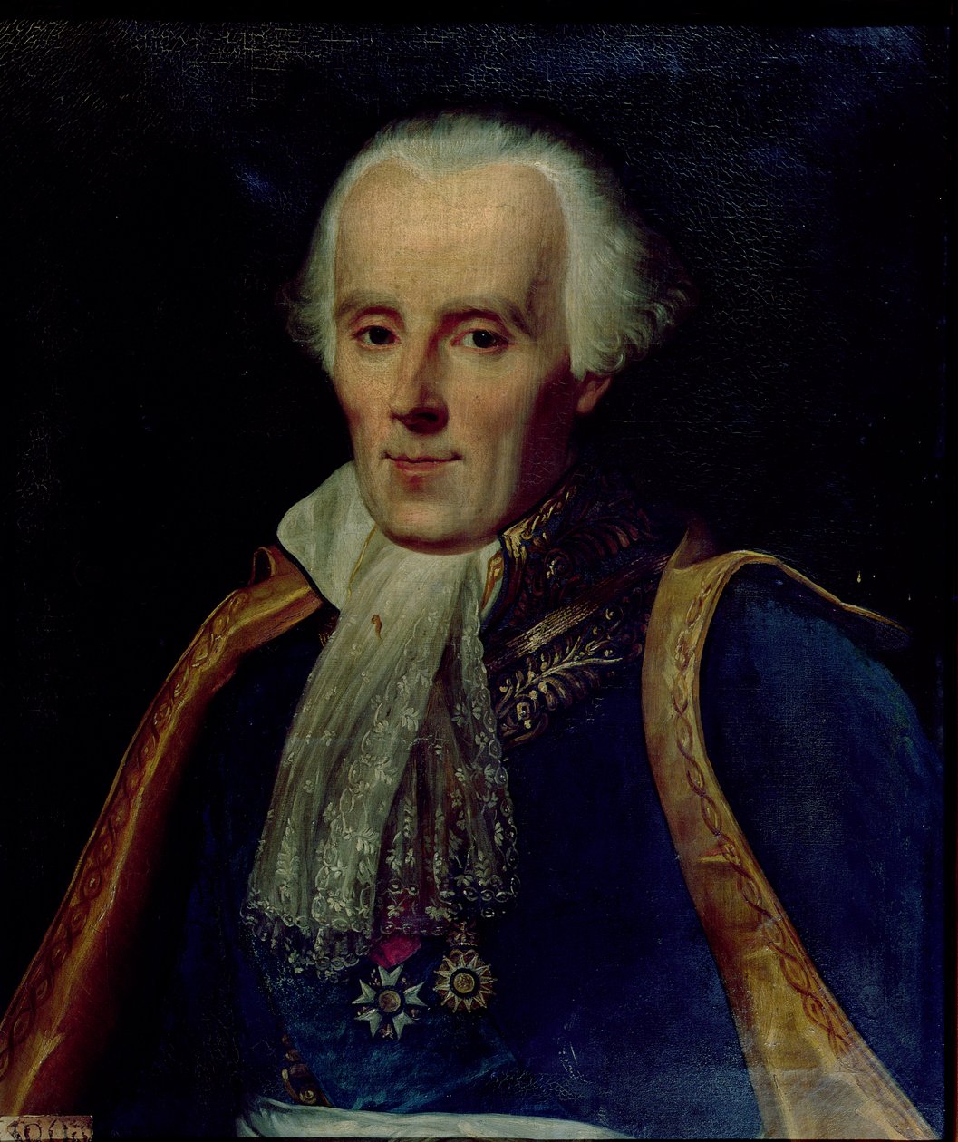 Muotokuva Pierre-Simon (1747-1825) Markiisi de Laplacesta, 1841. tekijältä Sophie Feytaud