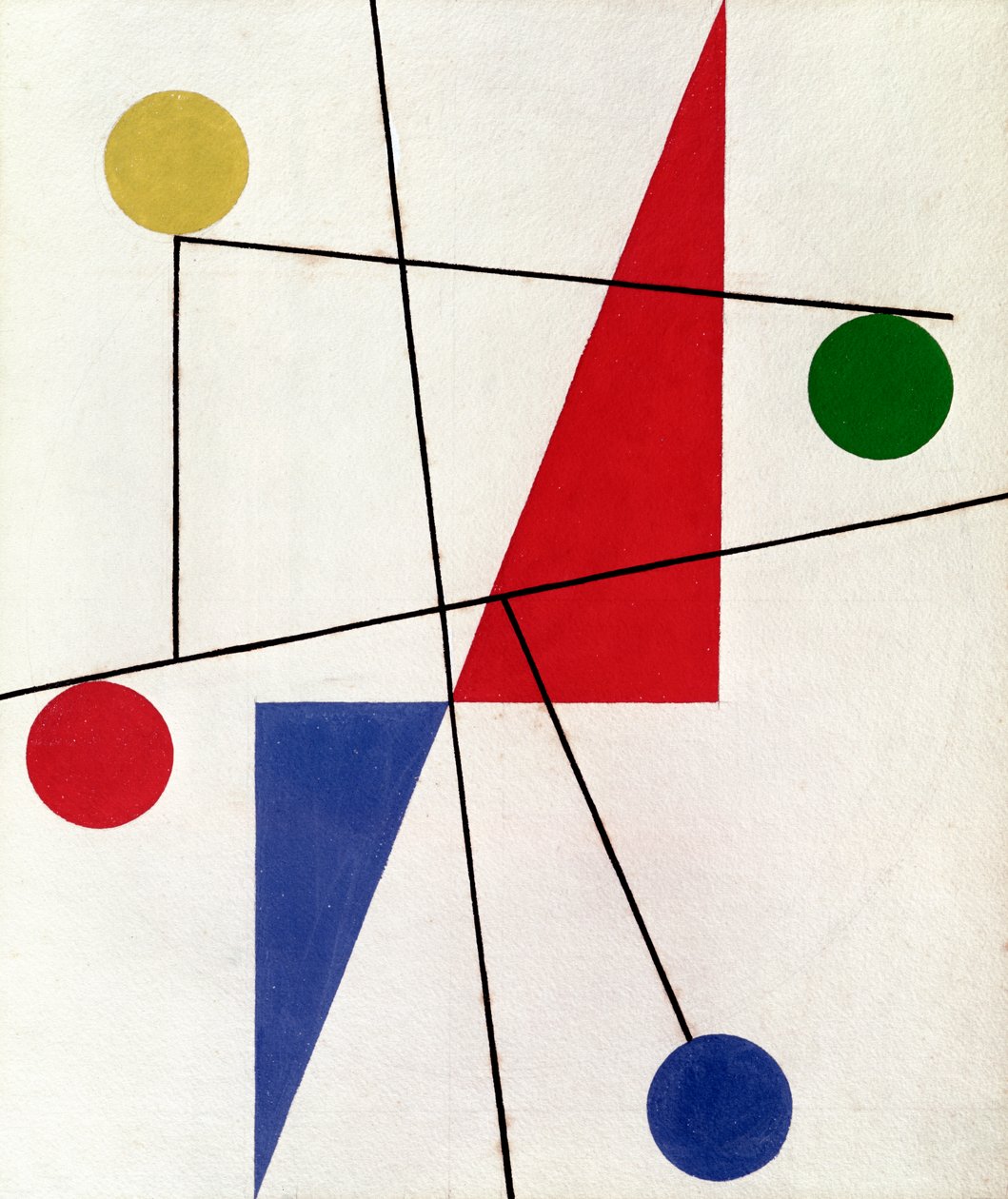 Nimetön, 1932 tekijältä Sophie Taeuber Arp