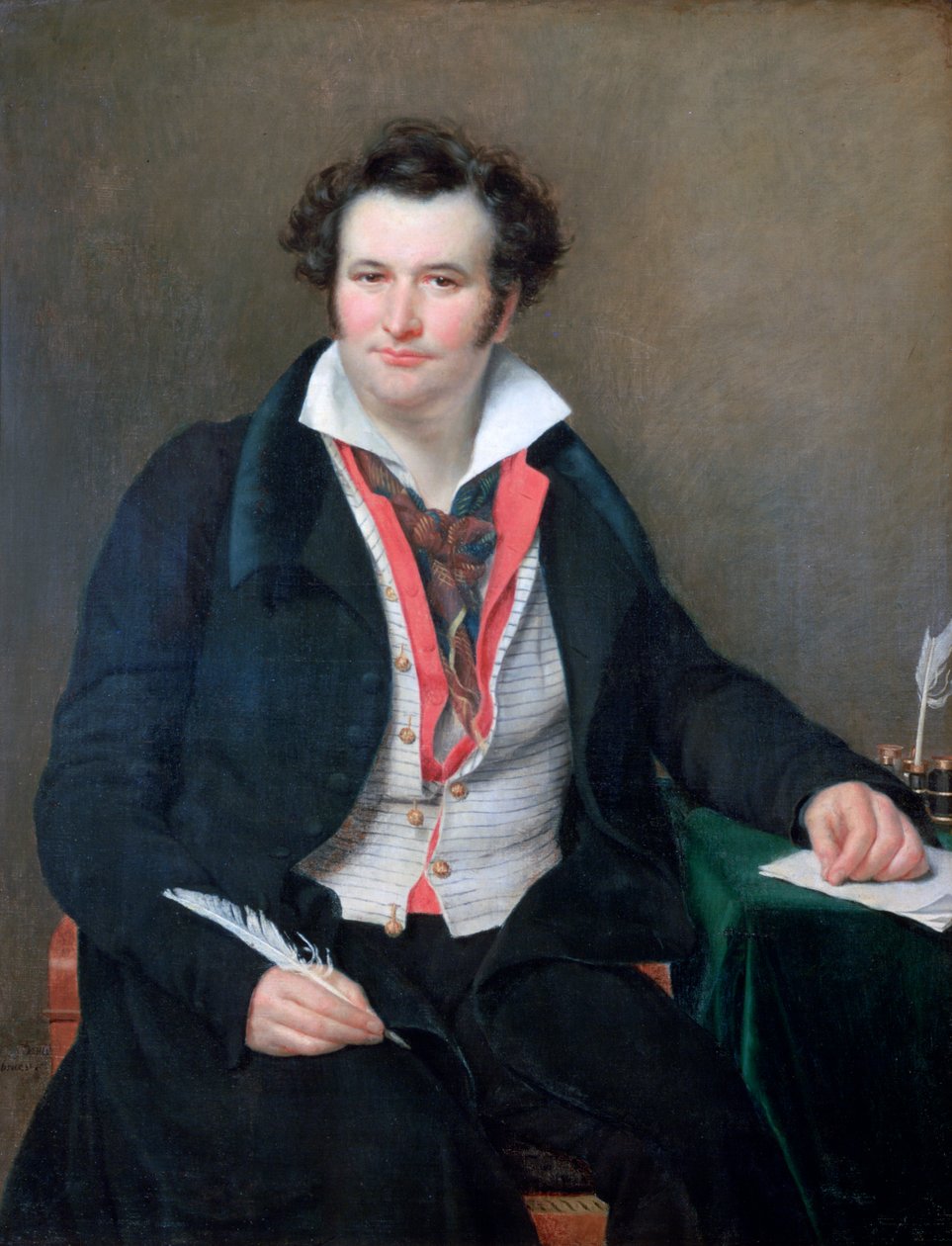 Bernard Wolfin muotokuva, 1823 tekijältä Sophie Rude
