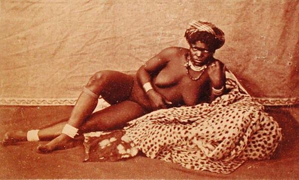 Cleopatra Zulu, n. 1880 (albumiprintti) tekijältä South African School