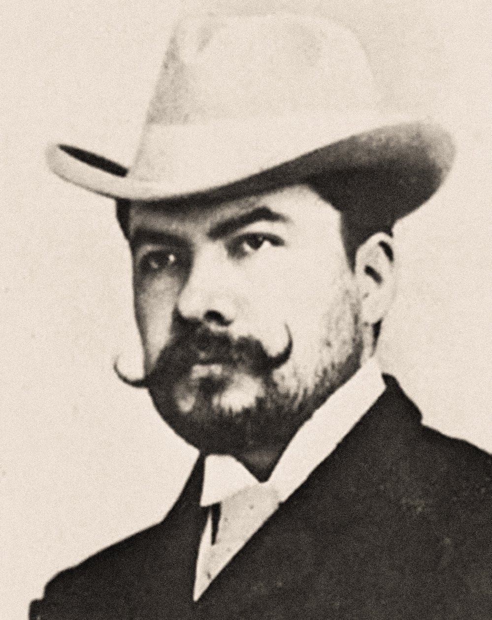 Rubén Daríon muotokuva tekijältä South American School