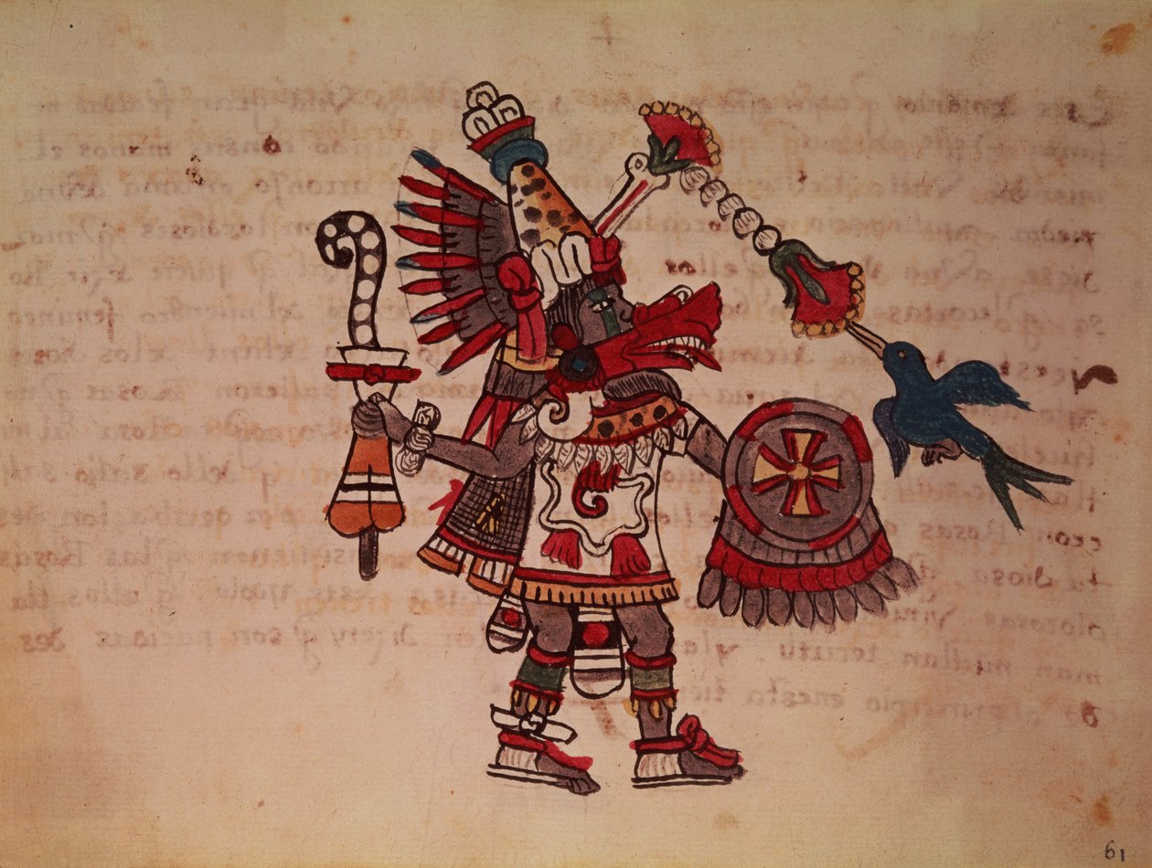Quetzalcoatl, pyöreä käärme, tuulen, oppimisen ja pappeuden jumala, elämän mestari, luoja ja sivistäjä, jokaisen taiteen suojelija ja metallurgian (vellum) keksijä tekijältä South American School