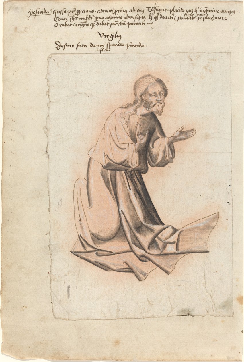 Kristus polvistui rukouksessa tekijältä South German 15th Century