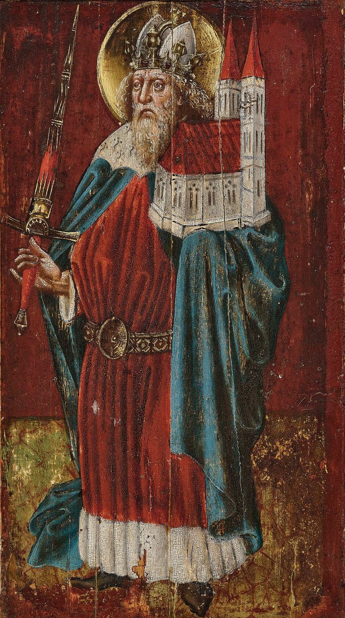 Keisari Henrik II, 1400-luvun toinen puoli. tekijältä South German master