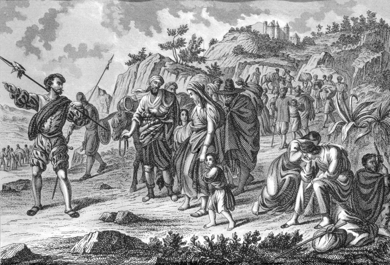 Maurien karkottaminen Espanjasta vuodesta 1609 alkaen tekijältä Spanish School