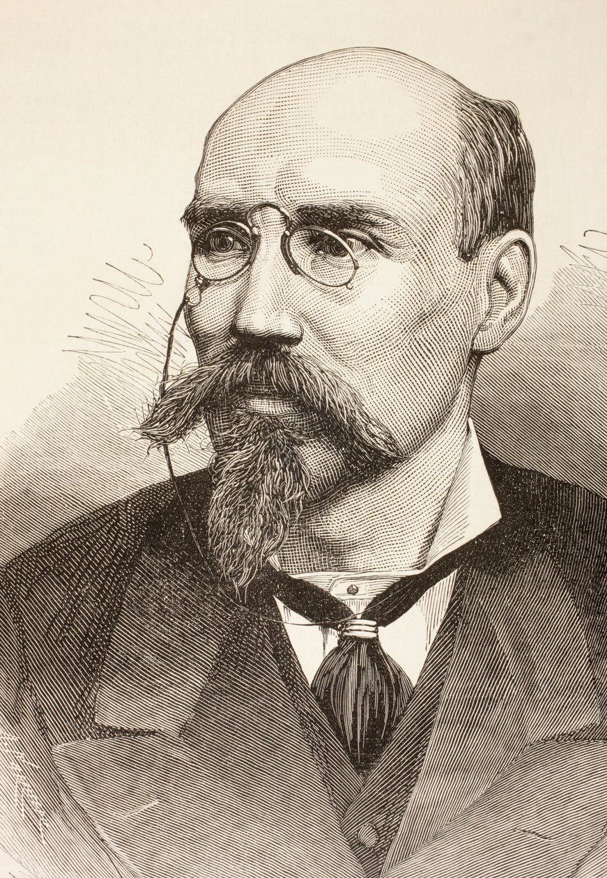 Jose Echegaray y Eizaguirre, La Ilustracion Espanola y Americana vuodelta 1881 tekijältä Spanish School