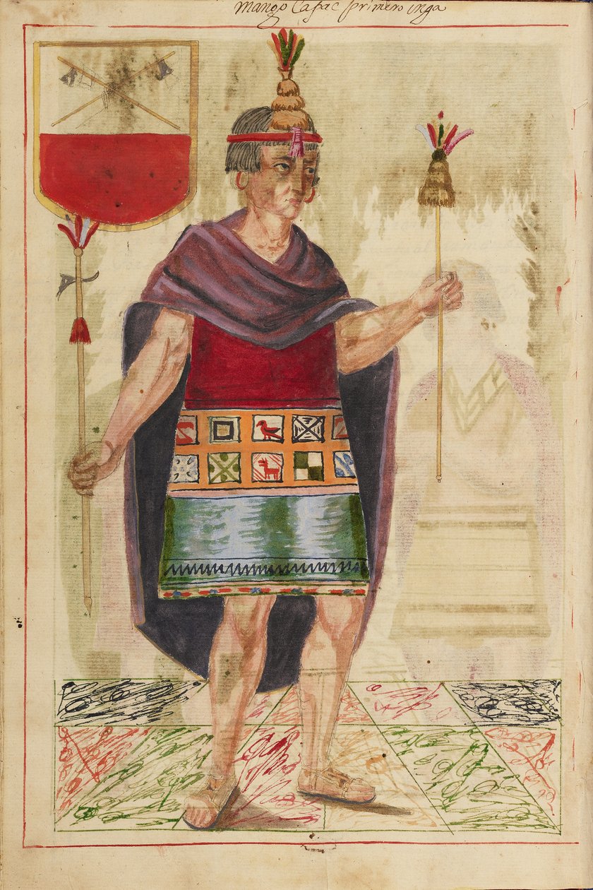 Manco Capac, 1616 tekijältä Spanish School