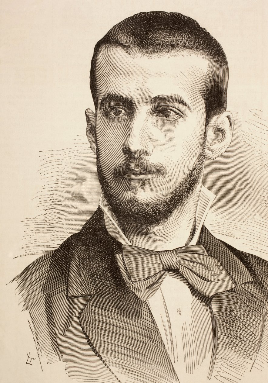 Marcelino Menendez y Pelayo, La Ilustracion Espanola y Americana vuodelta 1881 tekijältä Spanish School