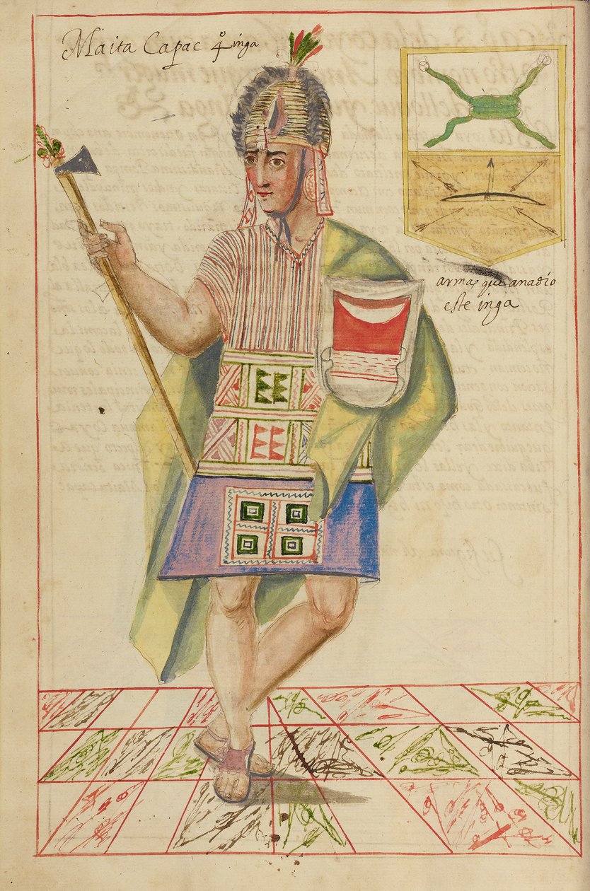 Mayta Capac, 1616 tekijältä Spanish School