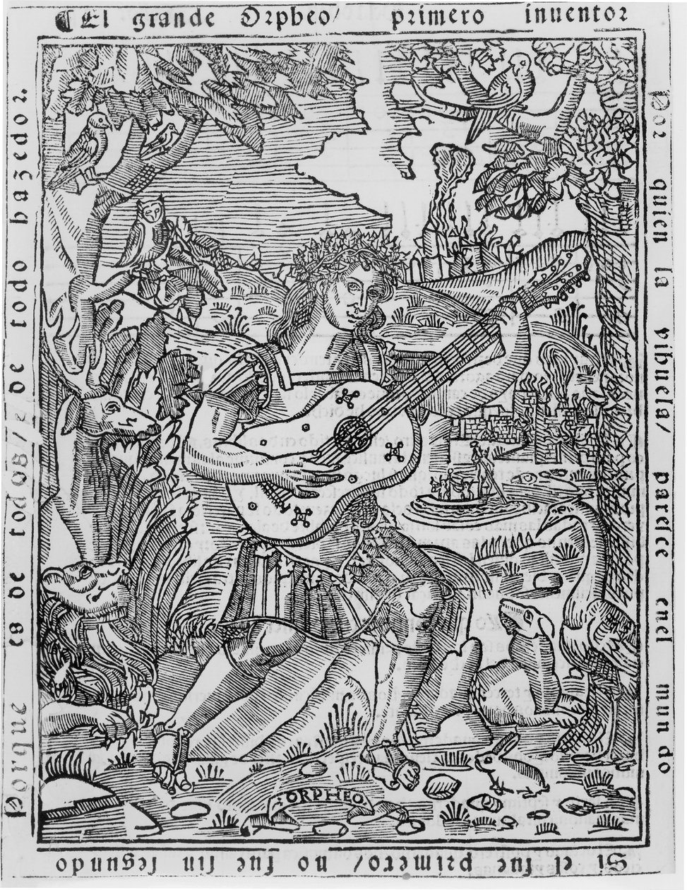 Orpheus Nagpapatugtog ng Musika tekijältä Spanish School