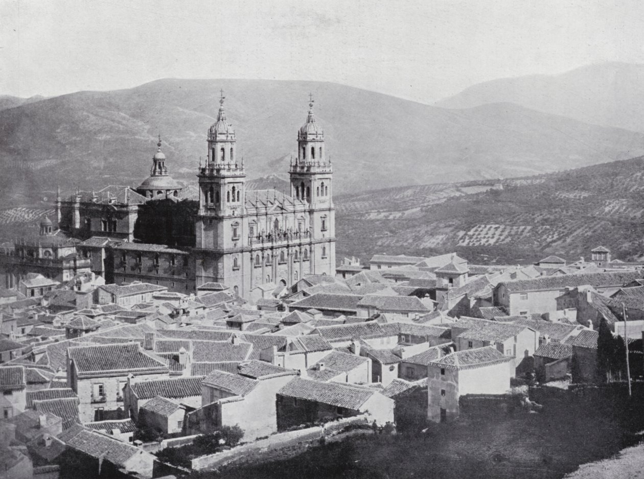 Katedraali, Jaen (s/w-kuva) tekijältä Spanish Photographer
