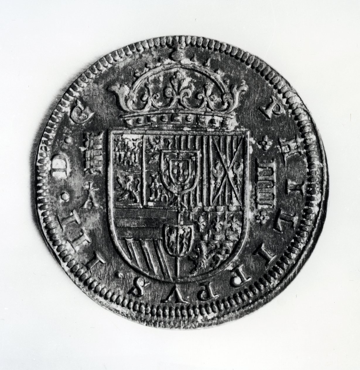 4 Reales-kolikkoa Philip III:n hallituskaudelta (hopea) tekijältä Spanish School