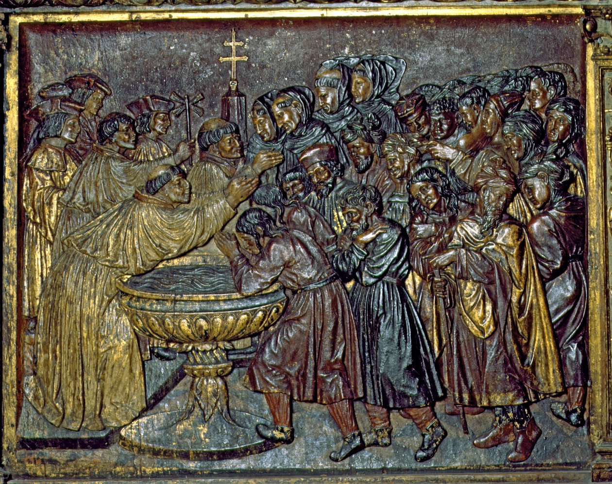 maurien kaste, Felipe Bigarny (1475-1543), Capilla Real, Granada, Andalusia, Espanja tekijältä Spanish School