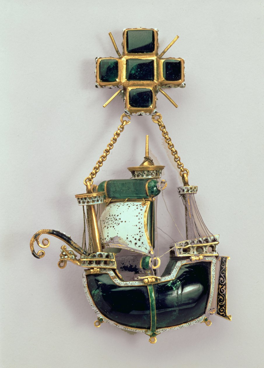 Karavellikiipus, 1580-90-luku tekijältä Spanish School
