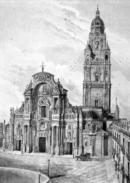 Murcian katedraali, Espanja tekijältä Spanish School