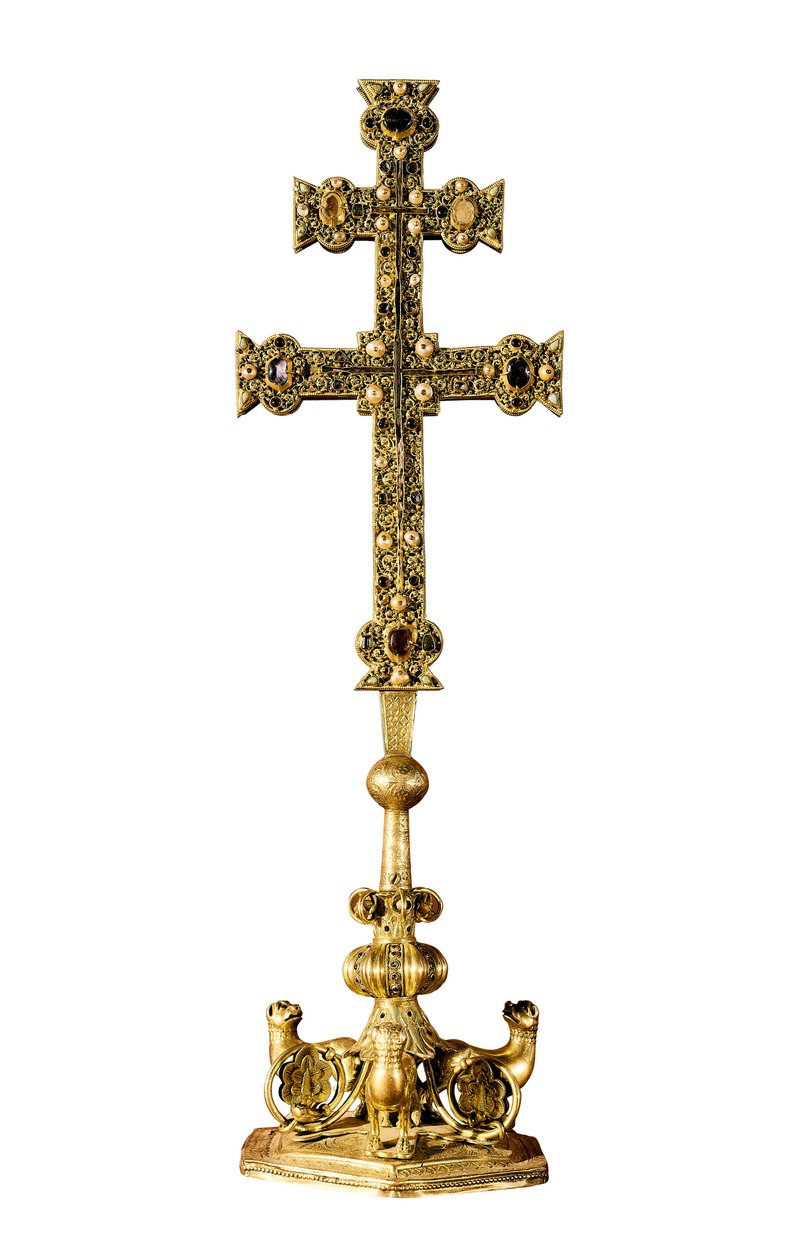 "Signum crucis" Ponferradan temppeliritarikunnan risti (Espanja) tekijältä Spanish School