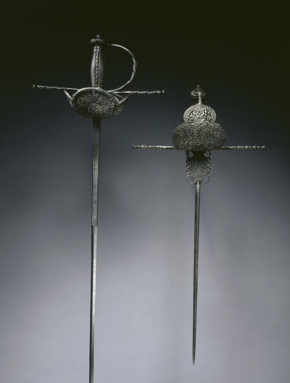 Kuppikärkiset tarttujat, n. 1650 (teräs) tekijältä Spanish School