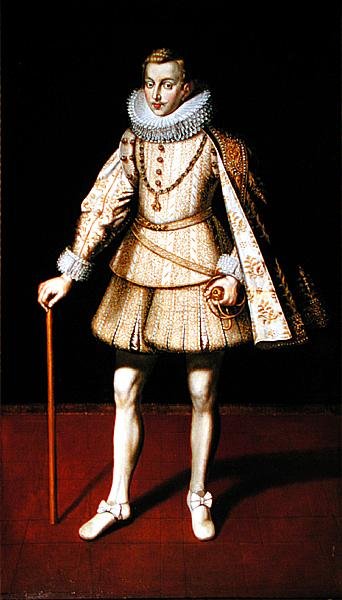 Infante Carlos, Philip IV:n veli (öljy kankaalle) tekijältä Spanish School