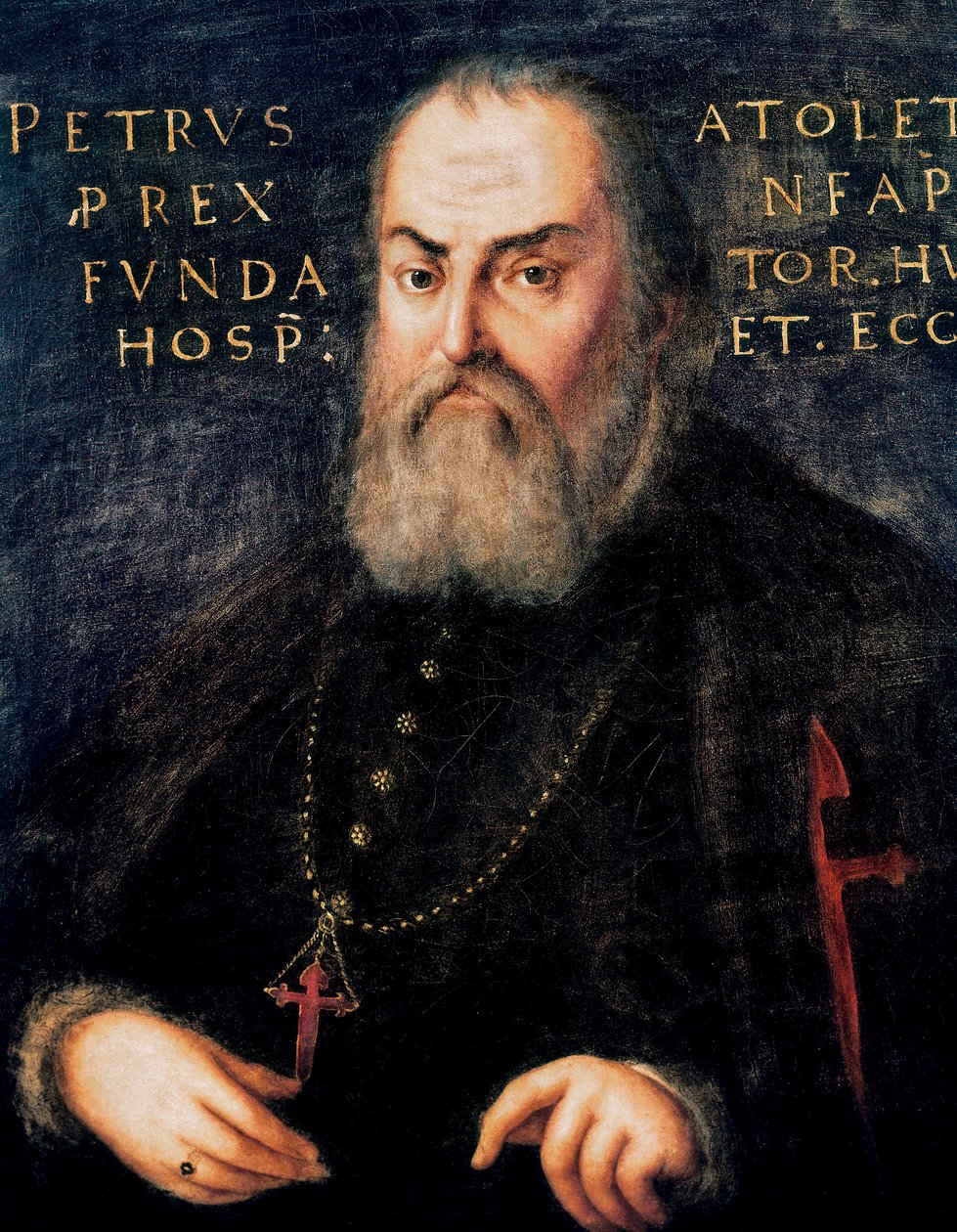 Napolin varakuninkaan Don Pedro Alvarez De Toledon muotokuva tekijältä Spanish School