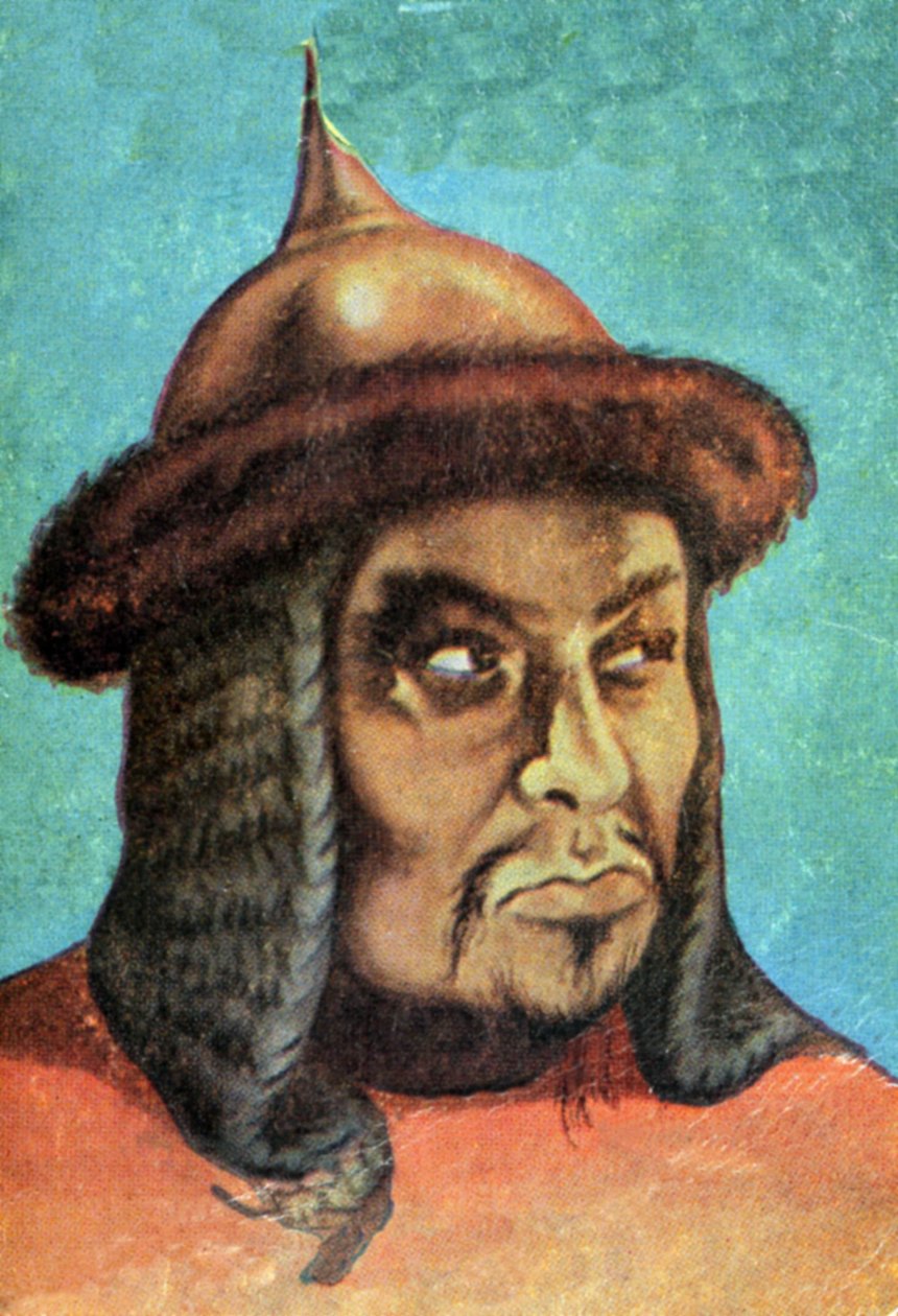 Muotokuva Tšingis-kaanista (Temudjin tekijältä Spanish School