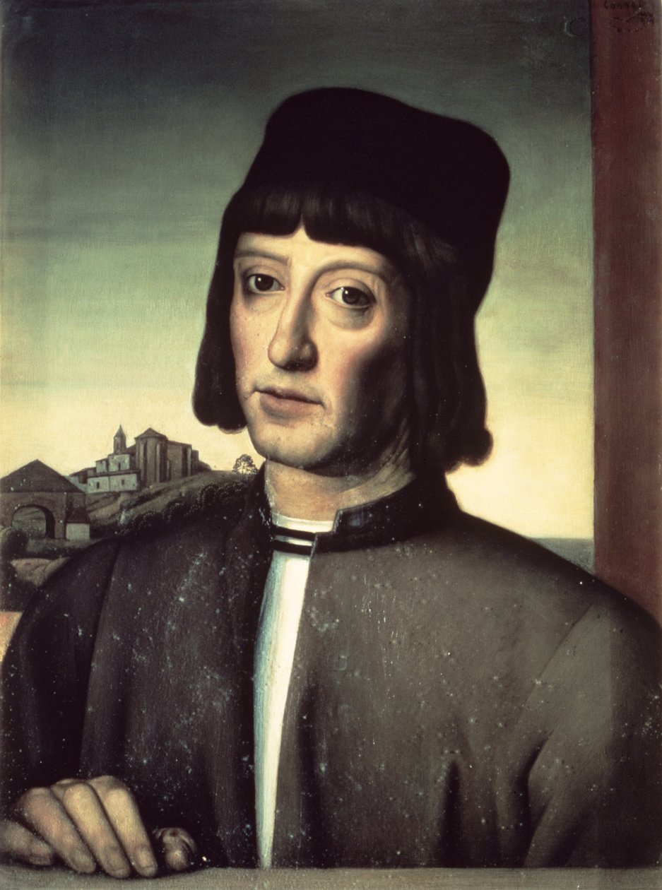 Muotokuva Martin Alonzo Pinzonista (k. 1493) tekijältä Spanish School