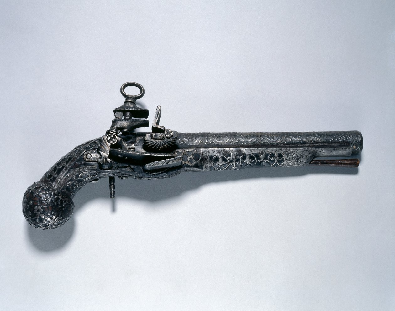 Snaphaunce-pistooli, 1600-luku tekijältä Spanish School