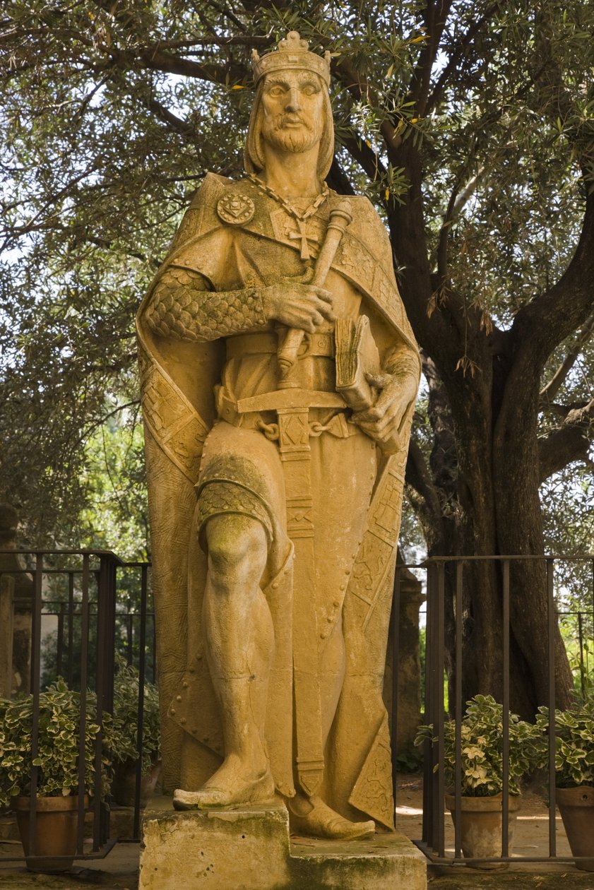 Alfonso X El Sabio -patsas tekijältä Spanish School