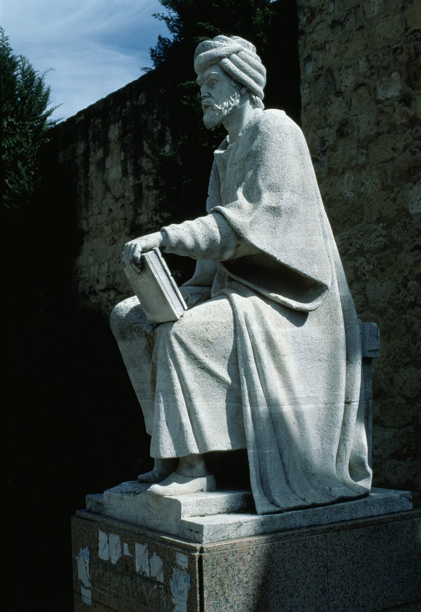 Averroesin patsas (Ibn Rushd) tekijältä Spanish School