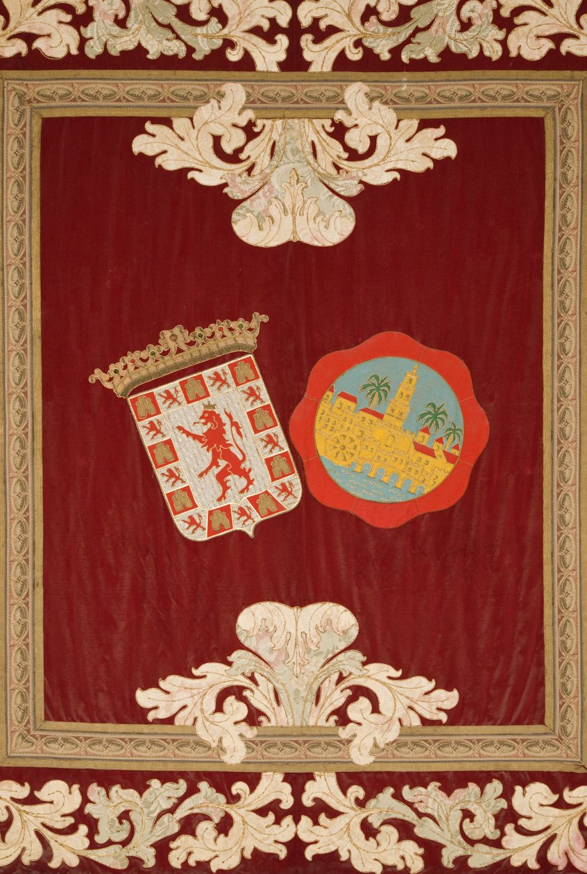 Kuvakudos kristittyjen kuninkaiden Alcazarin mosaiikkisalista tekijältä Spanish School