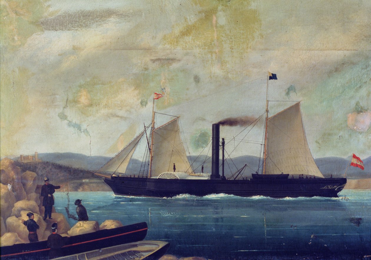 "Mallorcan", laiva, jolla George Sand ja Chopin matkustivat Mallorcalle tekijältä Spanish School