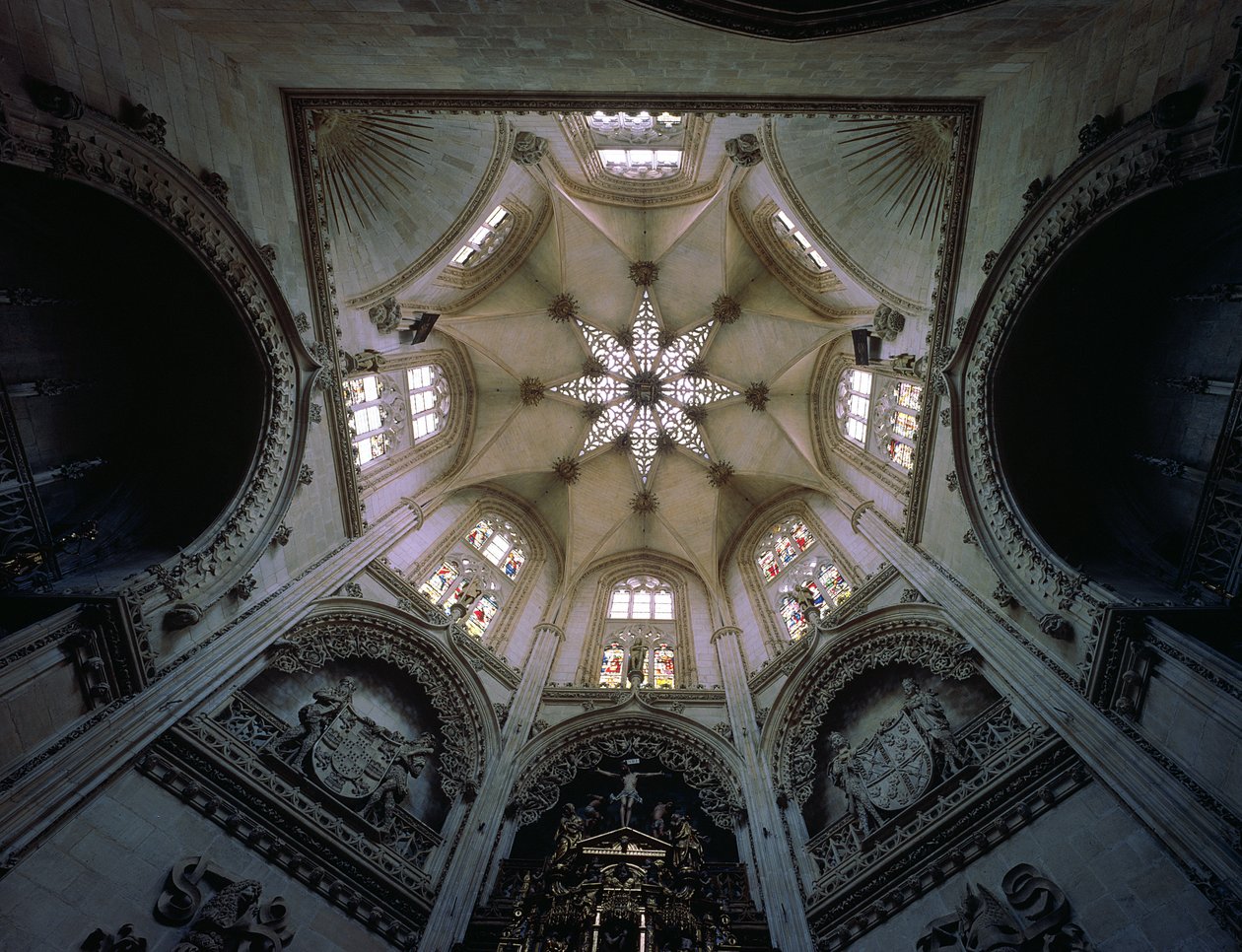 Capilla del Condestablen katto, 1400-luvun loppu tekijältä Spanish School