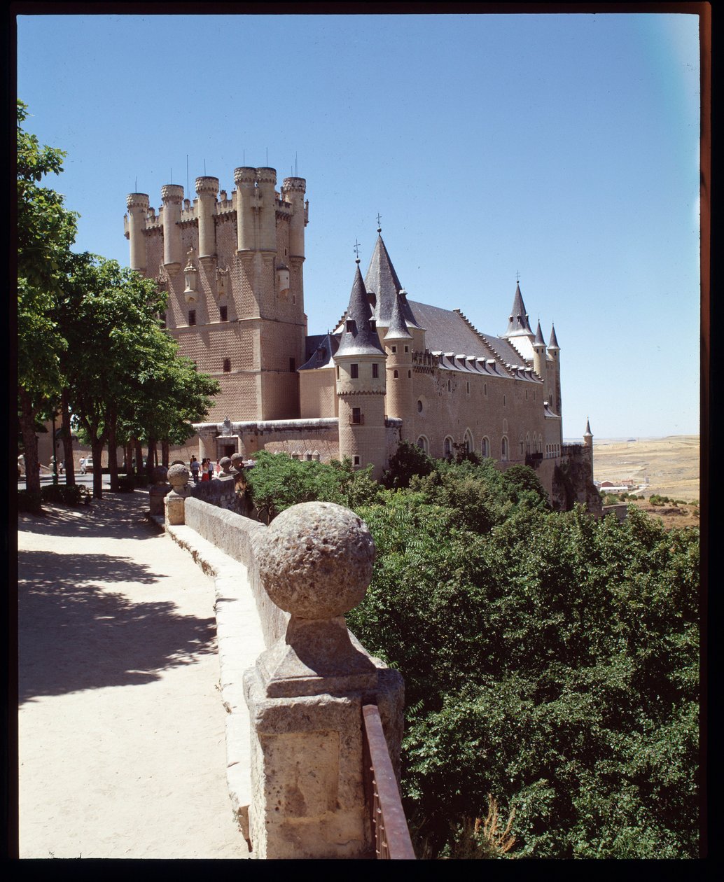 Näkymä alcazarille tekijältä Spanish School