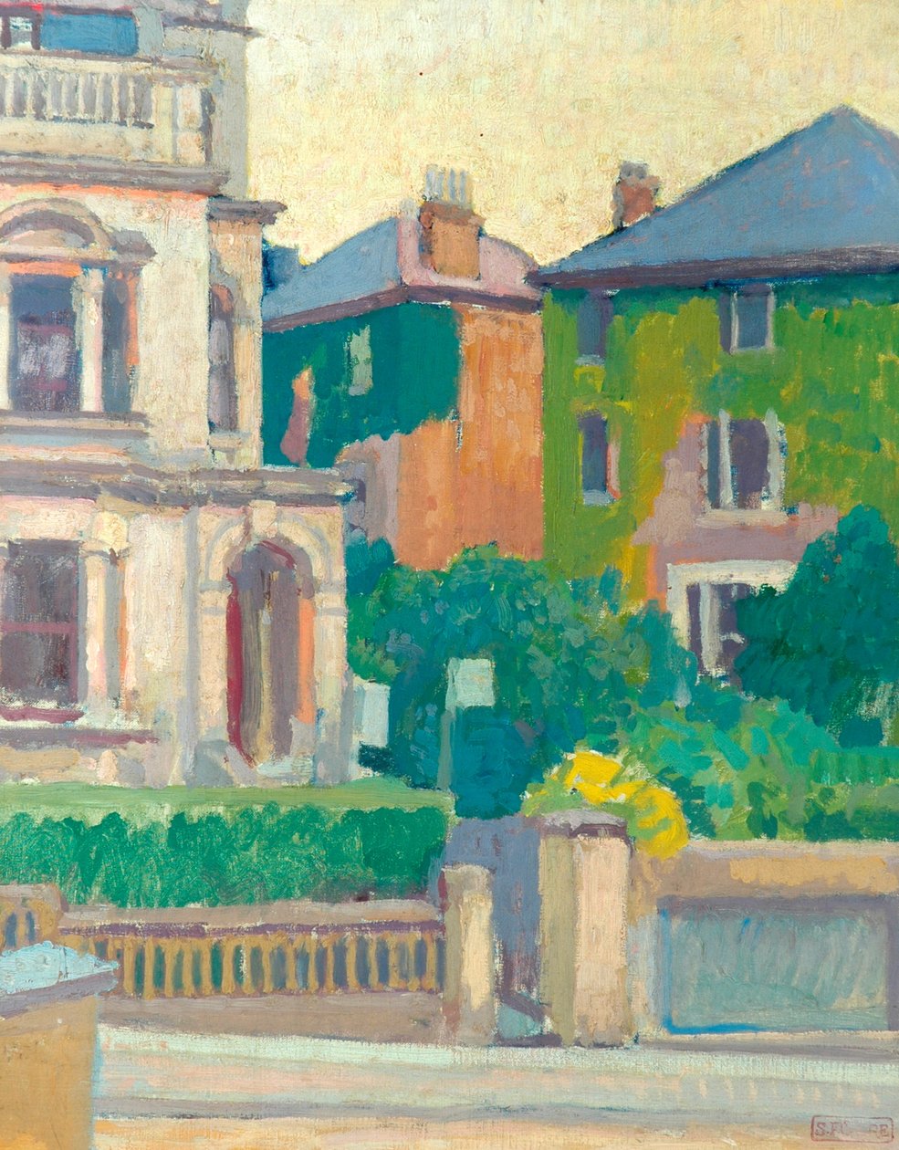 Esikaupunkikatu, 1913-1914 tekijältä Spencer Frederick Gore
