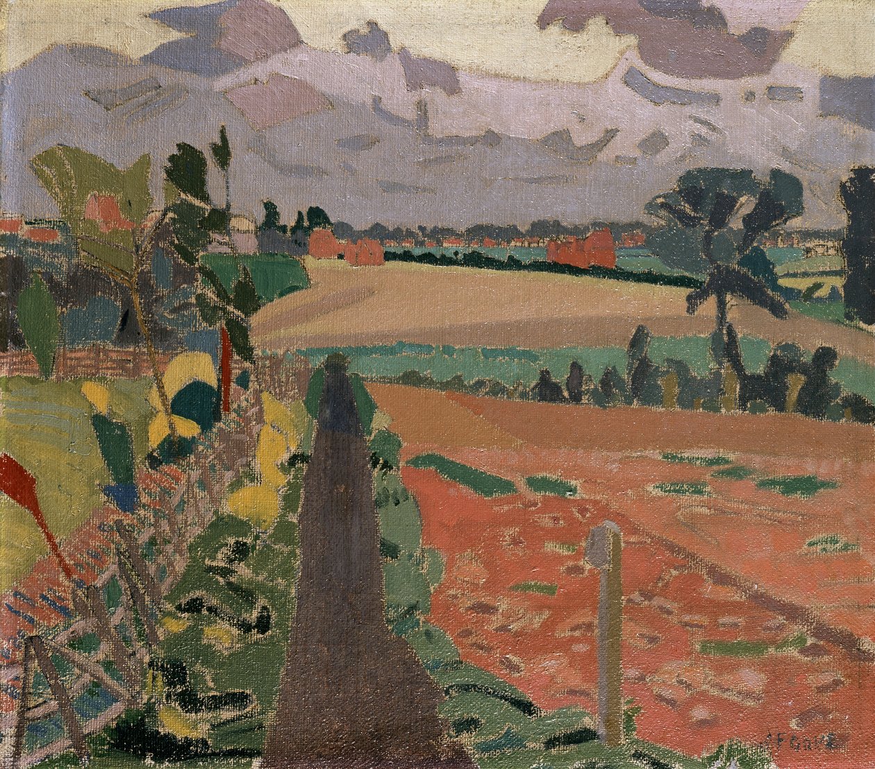 Cinder Path, 1900-luku tekijältä Spencer Frederick Gore