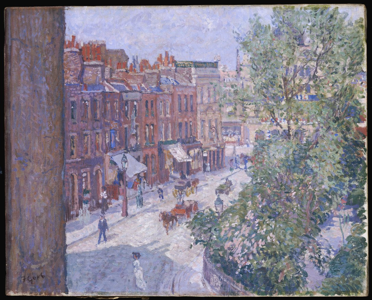 Mornington Crescent, 1910-11 tekijältä Spencer Frederick Gore